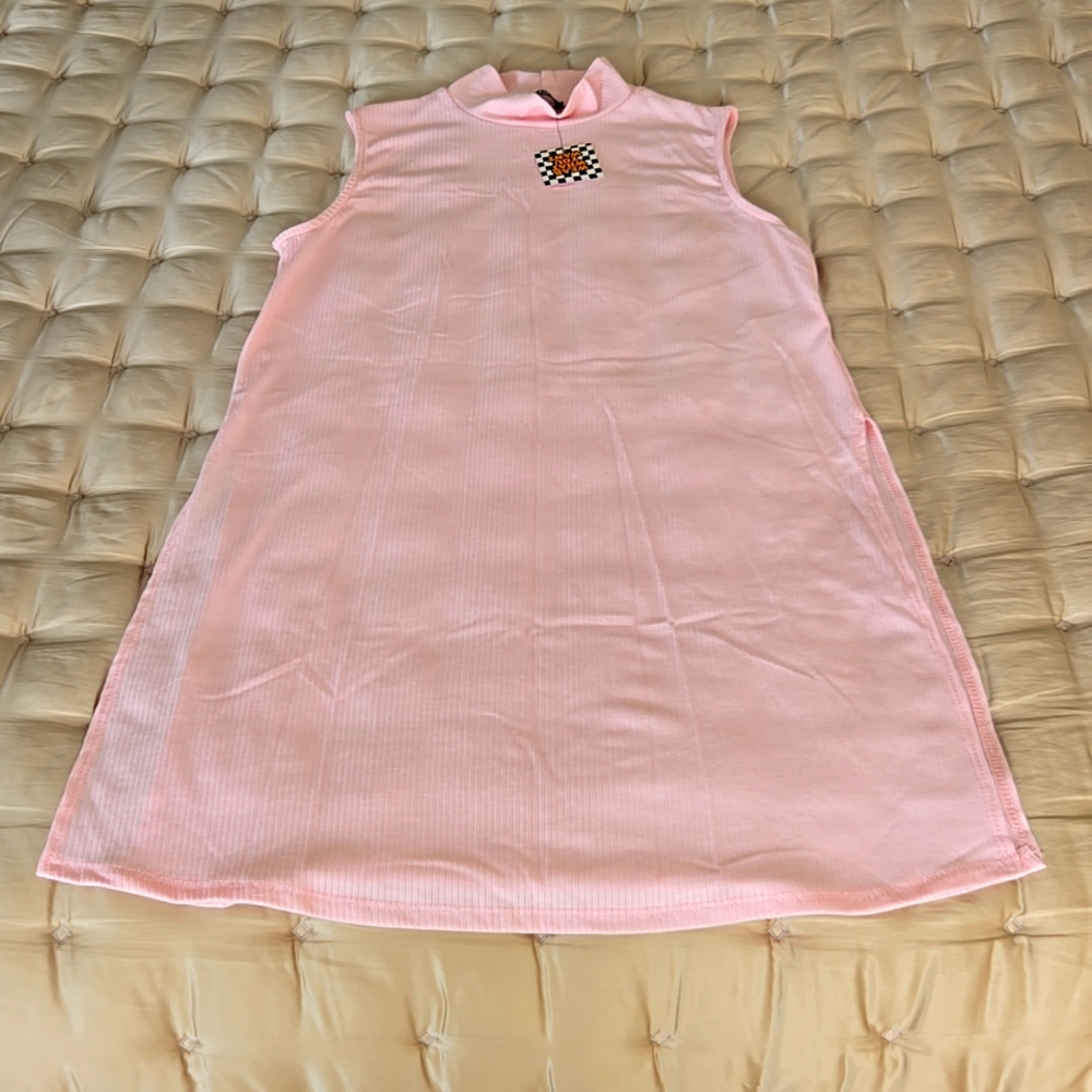 Sleeveless Ribbed Tunic